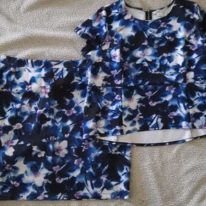 Liz Claiborne 2pc skirt set